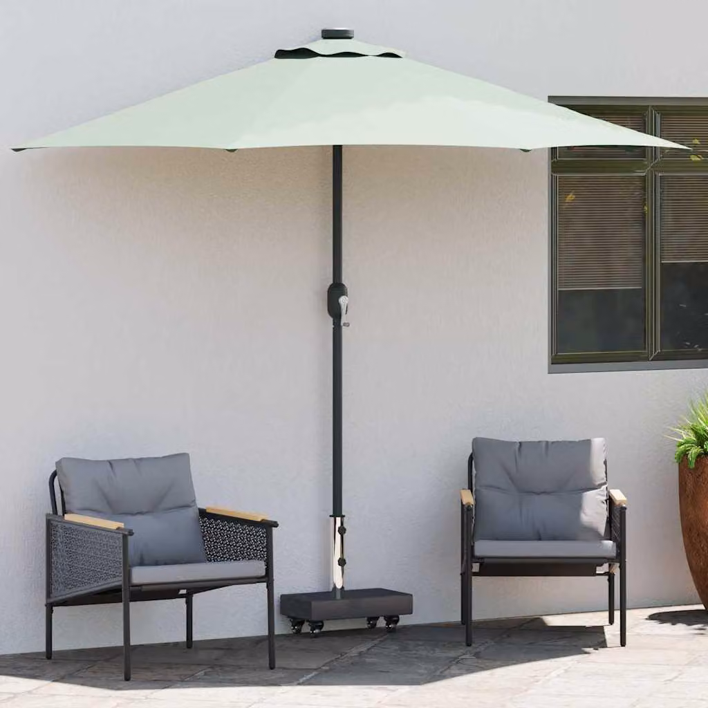 Maison Exclusive - Portaombrelli da 25 kg, colore nero, in granito, forma rettangolare