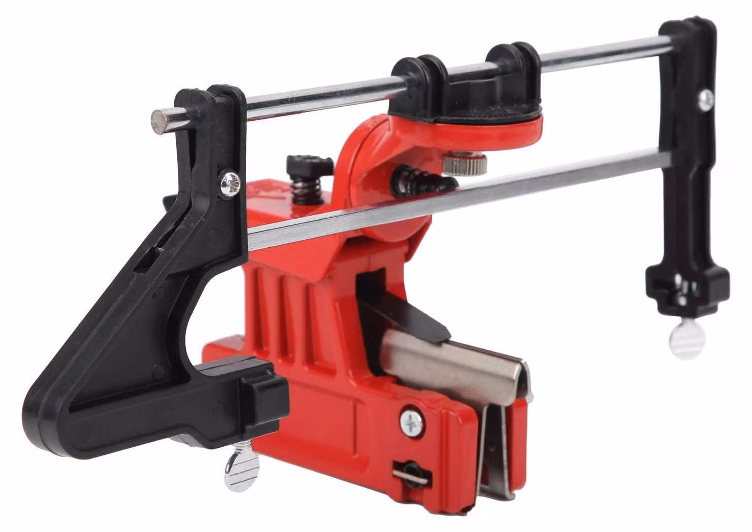 Affilatore per catene motosega, guida per lima - Utensile di precisione - Affilatura catene motosega - Accessorio professionale - Regolabile - Migliora l'efficienza