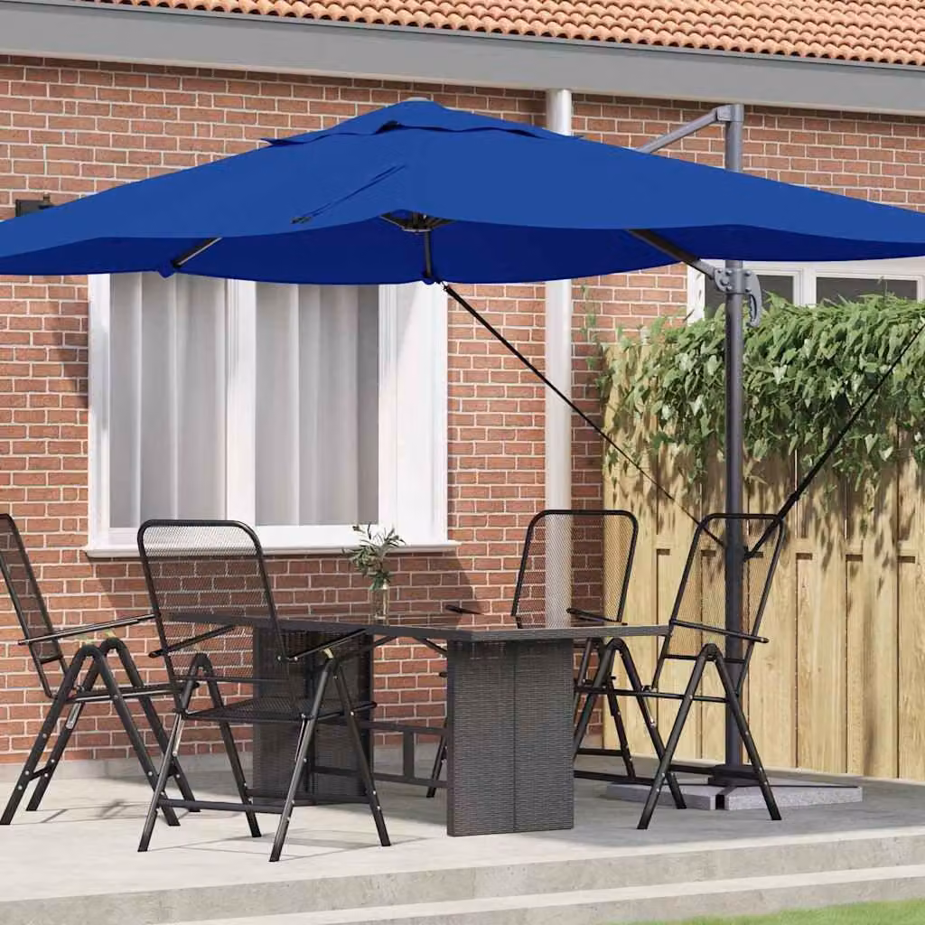 Maison Exclusive - Ombrellone, dimensioni 351 x 250 x 260 cm, realizzato in poliestere e alluminio