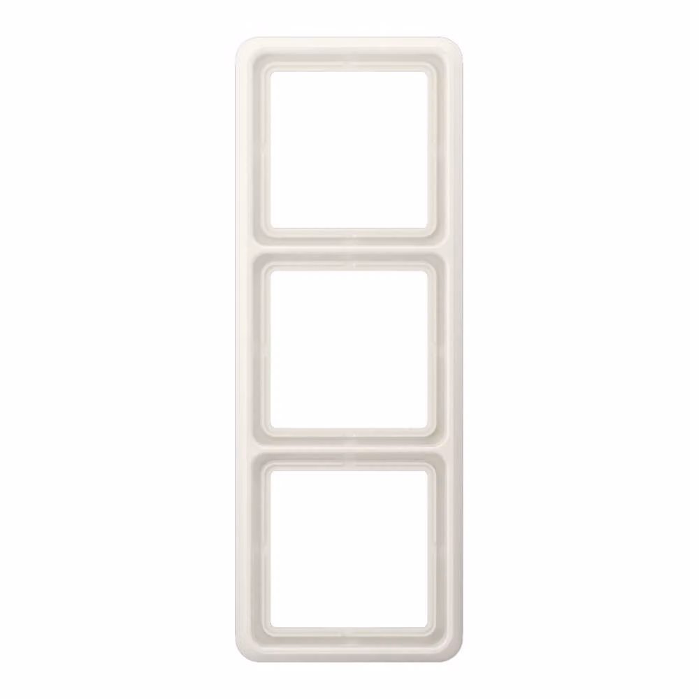 Telaio Jung a 3 ante, bianco, CD 583 WU W CD583WUW