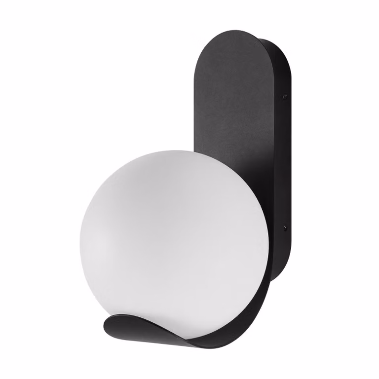Nordlux DALIUS lampada da parete nera - Lampada da esterno Art Deco, IP44, E27