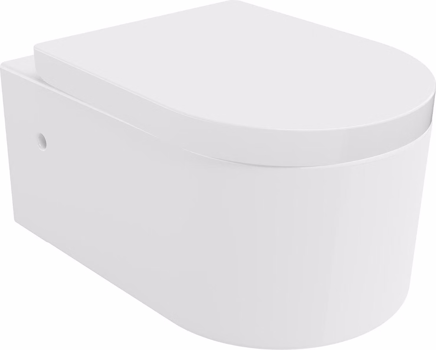 Mexen Sofia WC con sedile a chiusura rallentata, duro, bianco lucido - 30798000