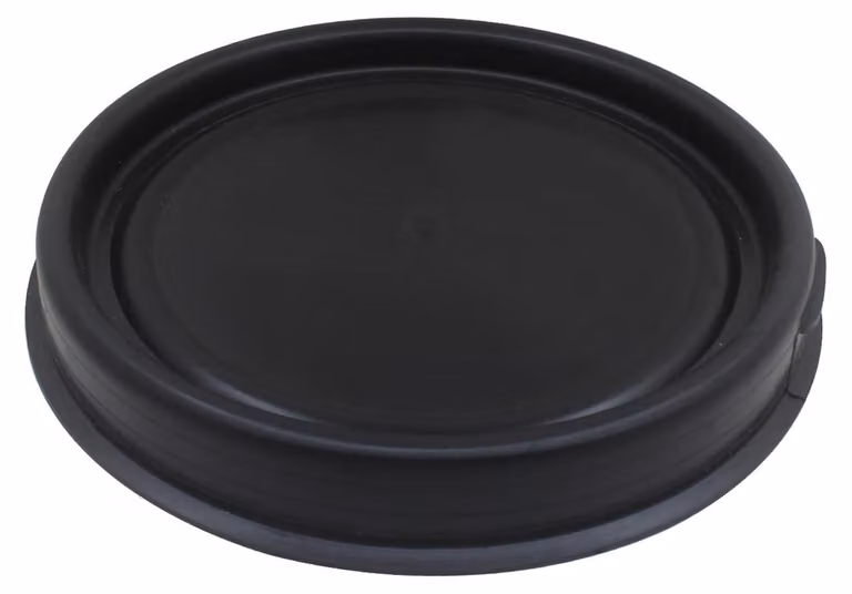 Elzusha - Coperchio per serbatoio di raccolta dell'acqua piovana o contenitore di stoccaggio - Plastica nera, capacità 200 litri (520 mm)