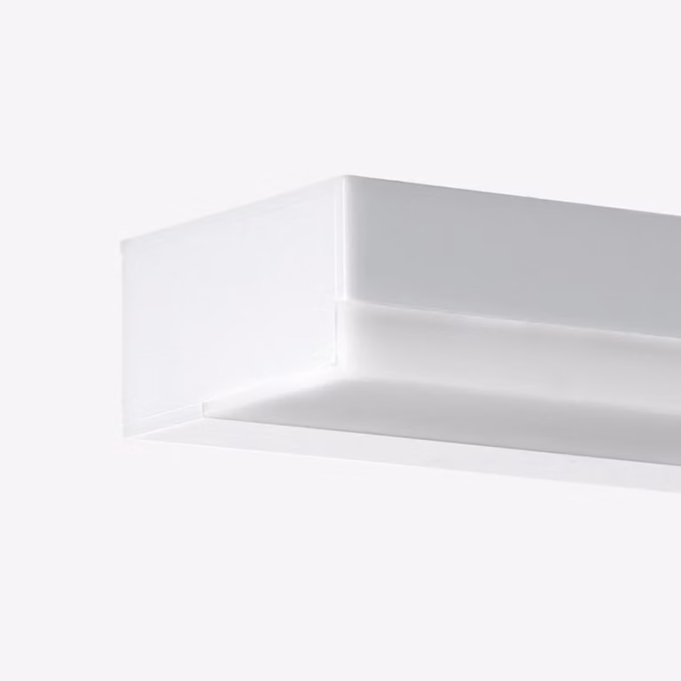 Design Apparecchio LED Izar I. sopra lo specchio, Variante: 900 x 40 x 80 mm, 24 W, 4000 K, bianco