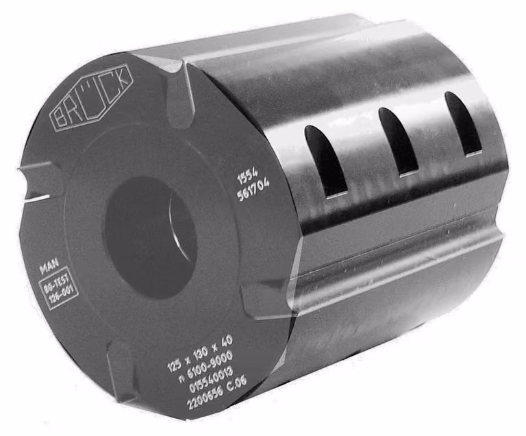 Testa di piallatura BRÜCK SILENCE TOOLS 125 x 180 x 40 mm Z 4 | 125404180