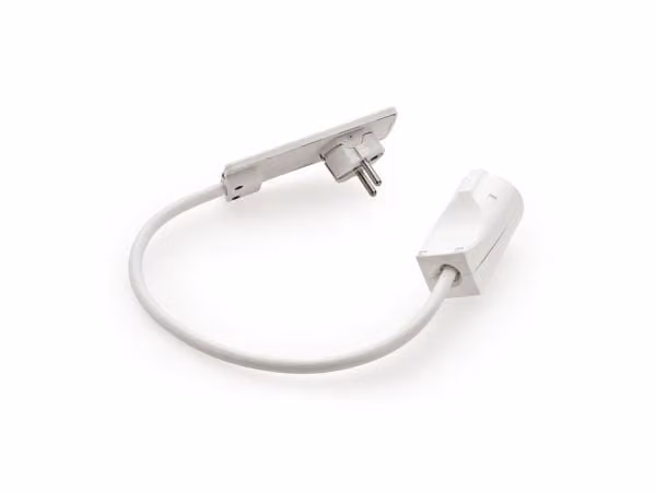 Cavo di collegamento Naber con connettore Evoline, bianco 500 mm - Materiale di installazione