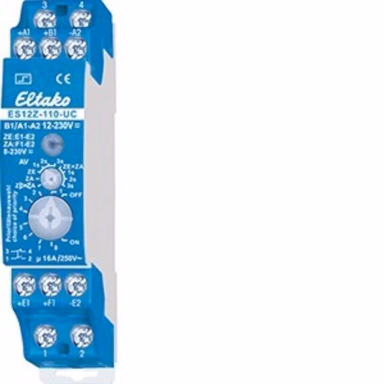 Interruttore a impulso ELTAKO, 1 contatto di chiusura, 1 contatto di apertura, a potenziale zero, 16 A/250 V CA, 1 pz.