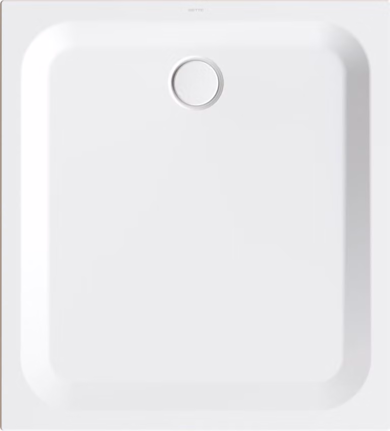 BetteUltra receveur de douche rectangulaire avec antidérapant Sense 1100x1000x35mm, blanc, 8737-000AS, 8737-000AS