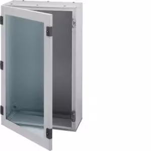 Armadietto Orion, lamiera d'acciaio, classe di protezione I, anta trasparente, 250 x 200 x 160 mm