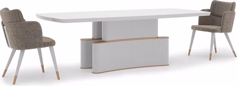 Esszimmer Design Esstisch Modern Möbel Weiß Tisch Luxus Tische 240x110