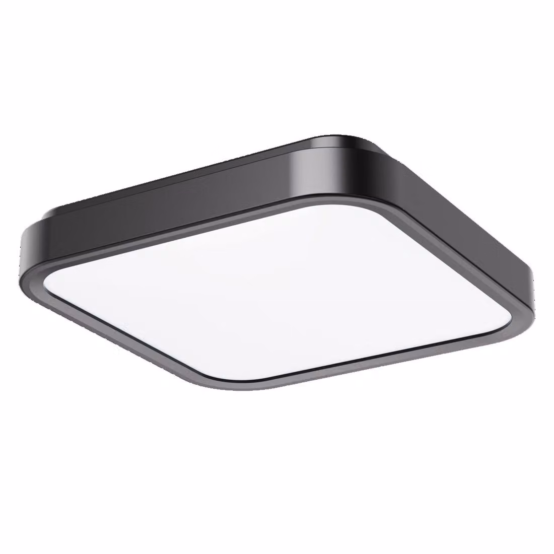 Rabalux Black LED apparecchio da soffitto Samira quadrato 420x420mm 48W IP44 71256