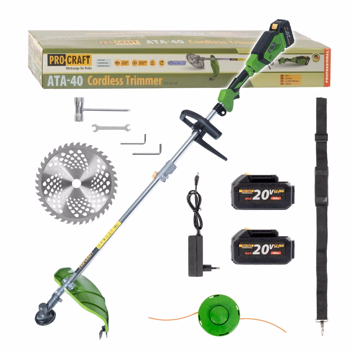 Decespugliatore Procraft ATA-40 Accu