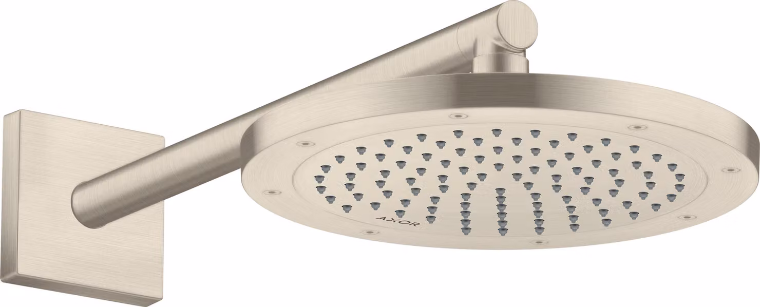 hansgrohe AXOR ShowerSolutions bras de douche, 390mm, carré, 26436820, 26436820