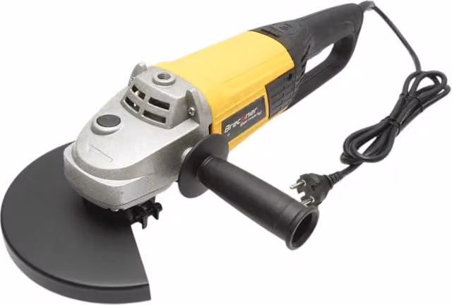 Smerigliatrice angolare Flex Breckner Germany gialla con potenza 2600W, disco da 230mm e velocità 6500 giri/min – 1