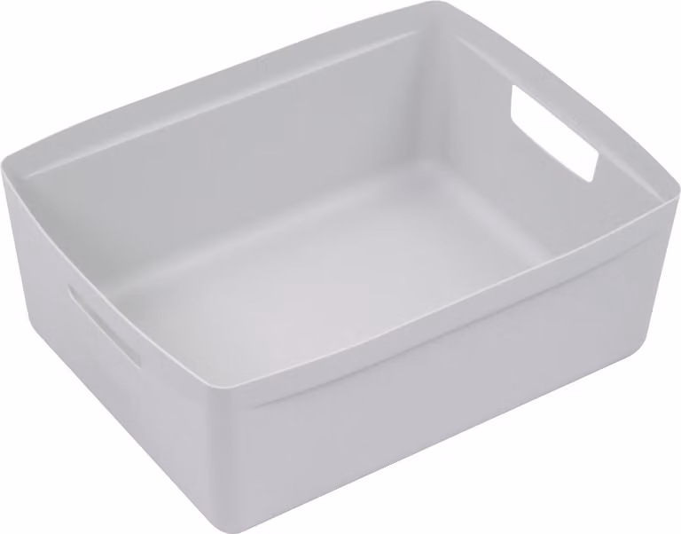 kangaro K-670131 kangaro Aufbewahrungsbox, PP, 20 Liter, grau