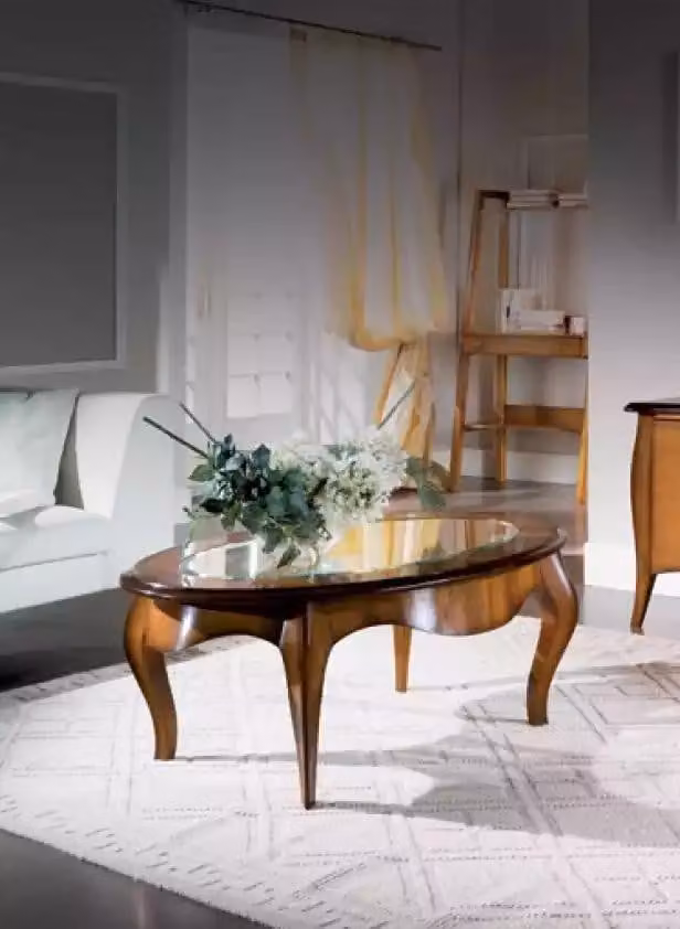 Couchtisch Design Tische Holz Tisch Luxus Wohnzimmer Möbel 125x70