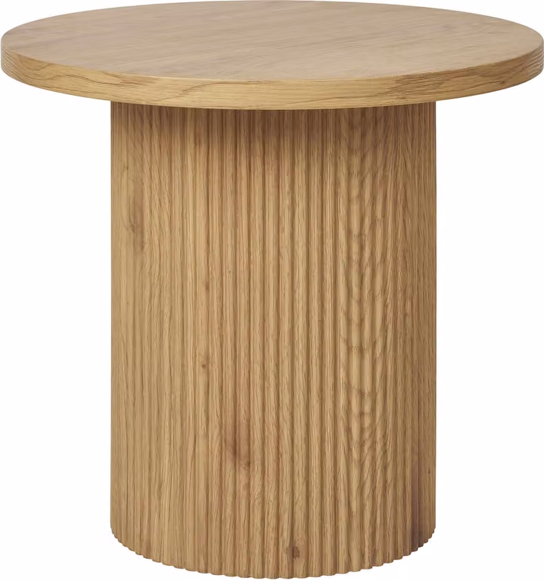 Tavolo angolare Boavista Ø48cm naturale.