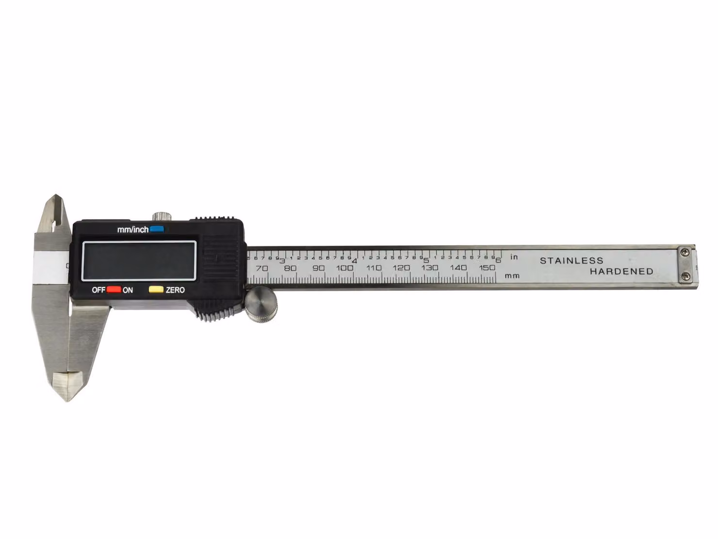 Calibro a corsoio, campo di misura 150x0.01 mm,strumento micrometrico digitale di misurazione della profondita ad alta precisione, per uso professionale e fai da te Geko
