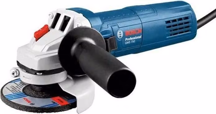 Smerigliatrice angolare Bosch Professional GWS750, 125 mm, 750 W, 11000 giri/min, per metallo