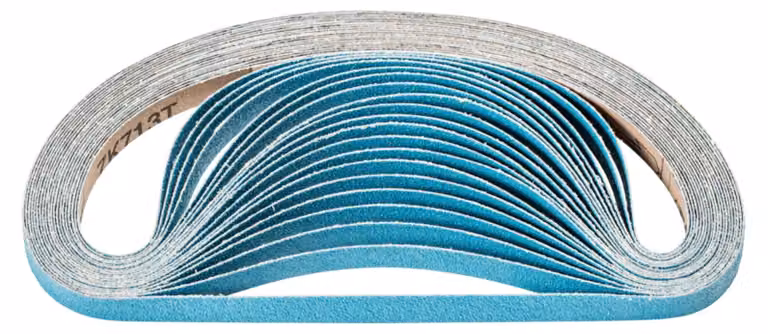 PFERD TOOLS Nastro abrasivo in zirconio BA Z per un'elevata asportazione di truciolo con smerigliatrice a nastro
