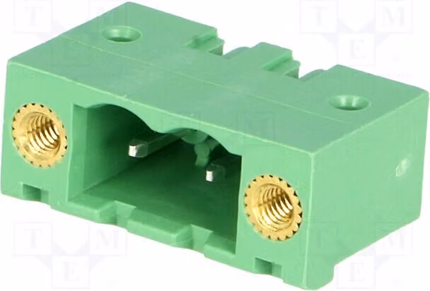 1 x Barra di contatto disattivabile, lineare, 5,08 mm, percorso: 2, connettore maschio MSTBV 2,5/2-GF-5,0