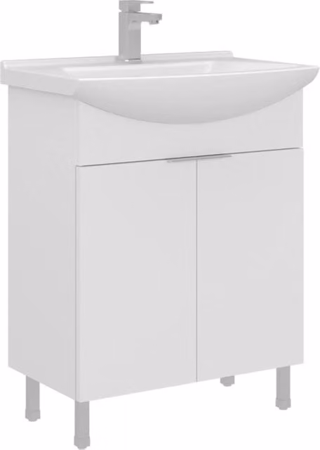 Mobile lavabo "Purus 65" - 65 x 50 x 83 cm - Bianco