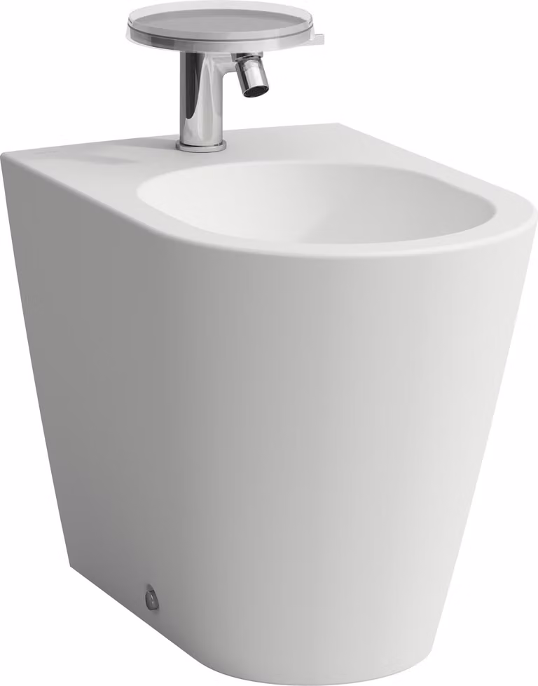 LAUFEN Kartell Bidet sur pied, 1 trou pour robinet, 370x545x430mm, H8323317573021, H8323317573021