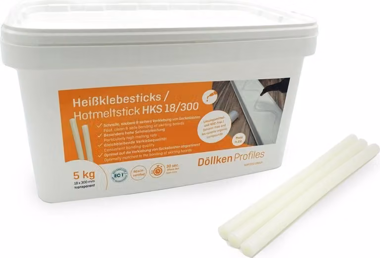 Döllken adesivo hot melt HKS 18/300 trasparente 5kg