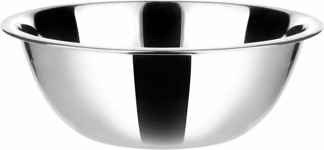 Ciotola da insalata Ipac in acciaio inox color argento, diametro 22 cm