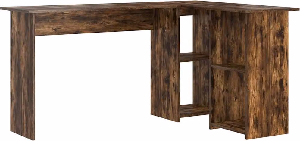 Scrivania Rovere fumé 142 x 102 x 73 cm Legno multistrato