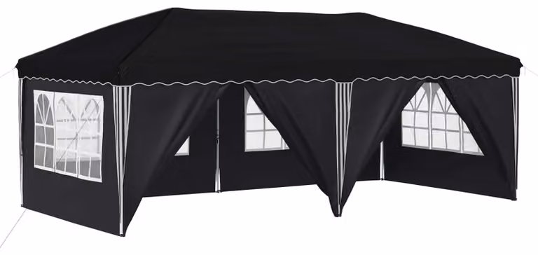 Tenda per feste a pop-up 575 x 288 x 245 cm Antracite