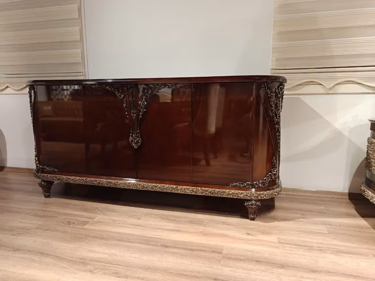Credenza Credenza con specchio Gruppo Cassettiera legno Sala da pranzo Immediatamente