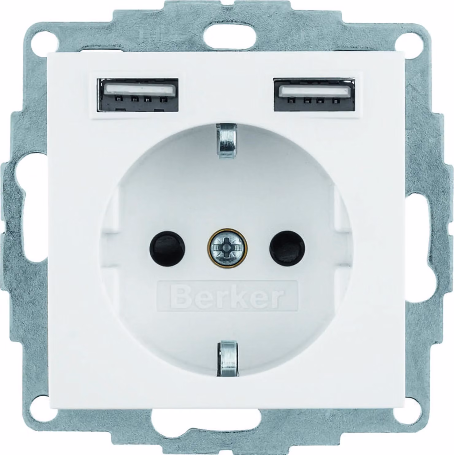 Berker SCHUKO/presa USB Q.x, polarizzata con 48036089