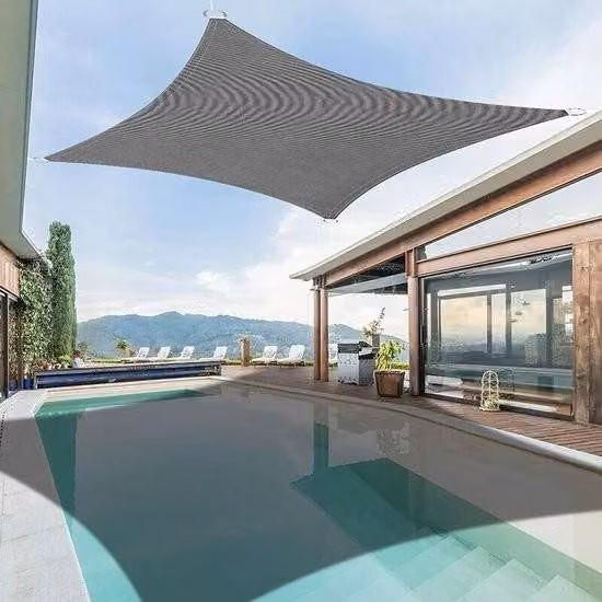 Vela ombreggiante 3 x 5 m - tettuccio parasole impermeabile anti-UV per esterni per il giardino-terrazza