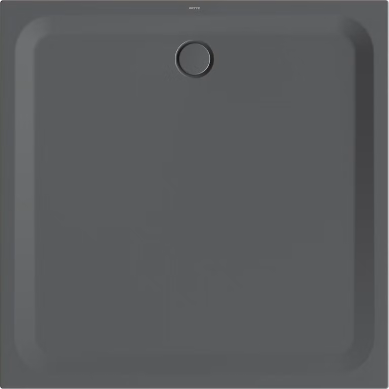 Receveur de douche rectangulaire BetteUltra avec support de baignoire minimum, 1400x1400x35mm, 5828-403T1, 5828-403T1