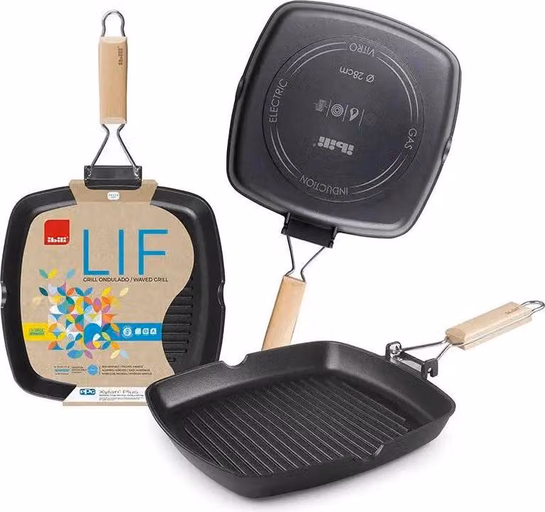 Ibili griglia di sollevamento 24 cm Argento Argento Taglia unica