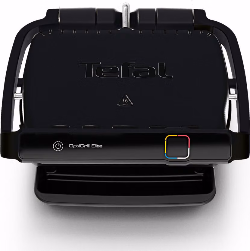 TEFAL GC 7508 Elite OptiGrill griglia a contatto, colore:Nero