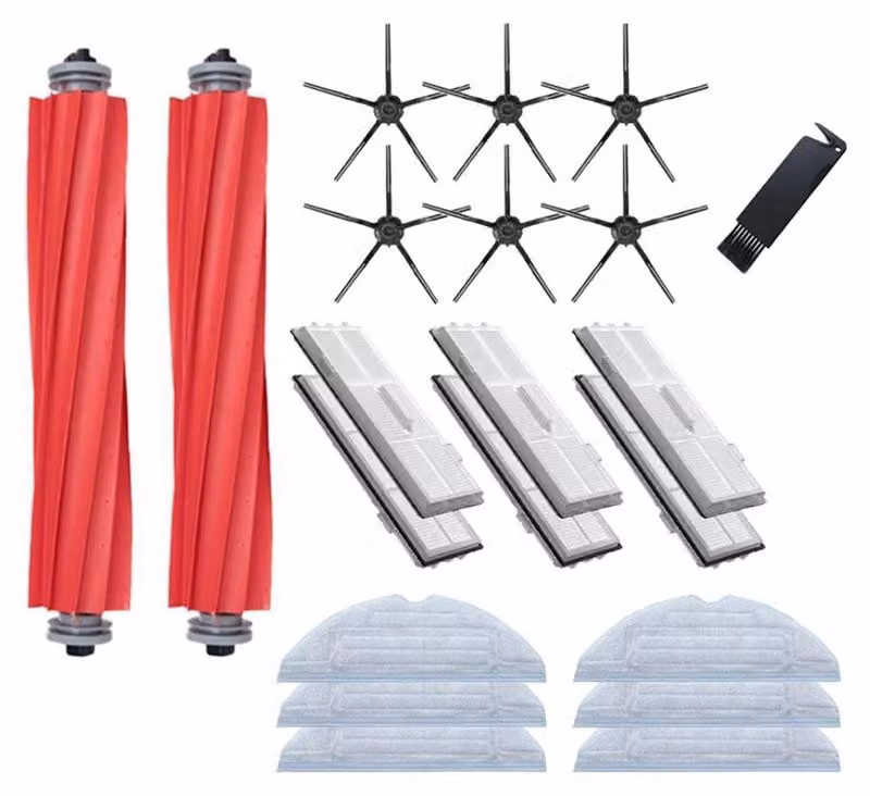 Confezione di accessori per l'aspirapolvere Roborock S7 / T7S / T7 Plus Ricambio Accessori Filtri Rulli Robot