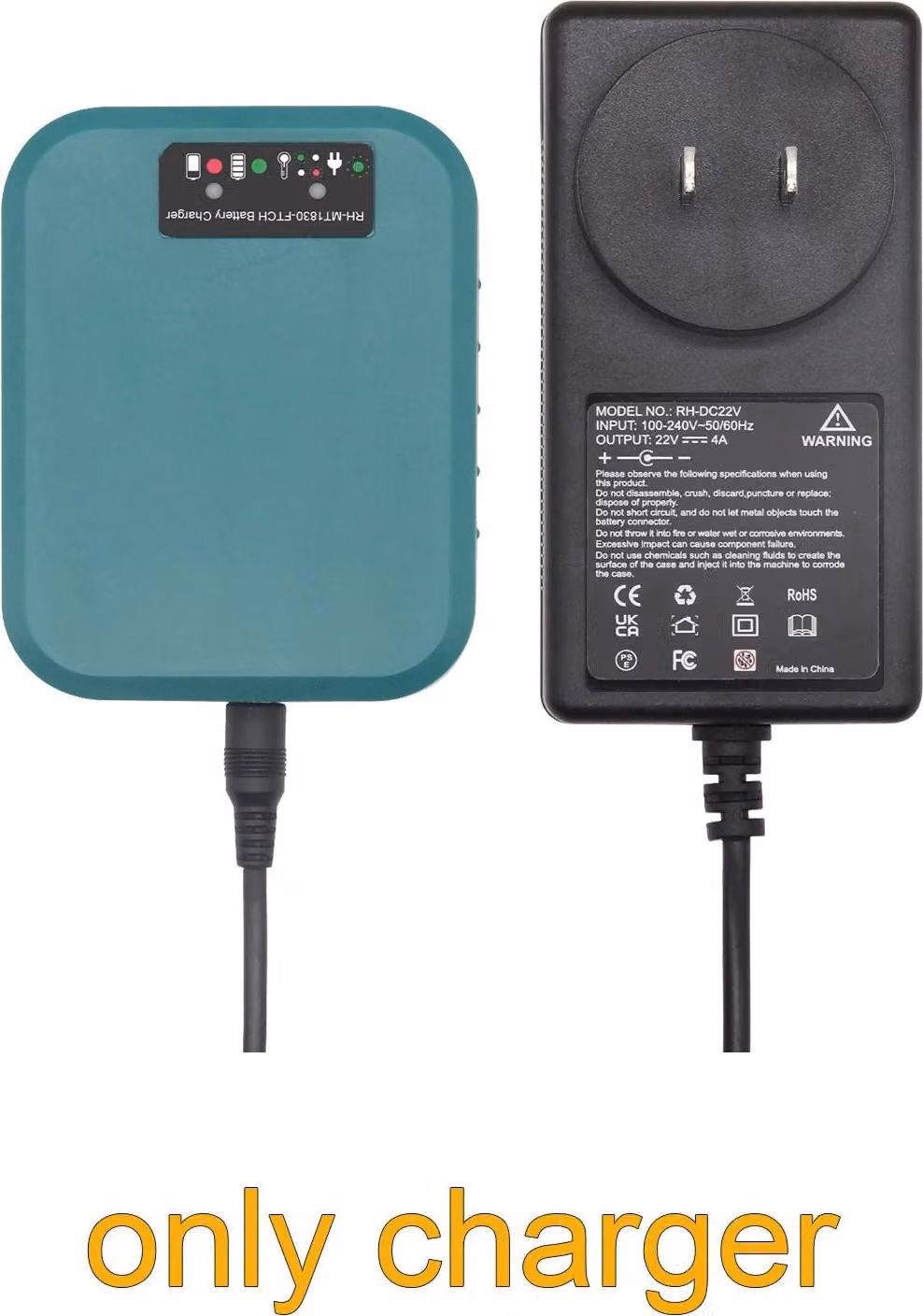Per Makita, batteria di ricambio, 18V Li-Ion 6.0Ah/9.0Ah, compatibile con BL1830 BL1840 BL1860 BL1890, viola