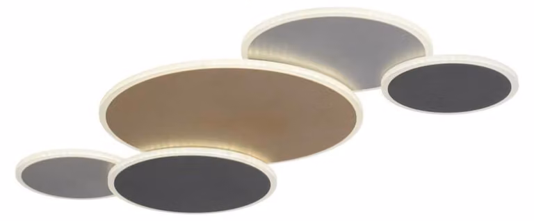 Plafoniera Paul Neuhaus Q-PIATO LWH 85x49,50x6,50 cm lampada da soffitto colorata