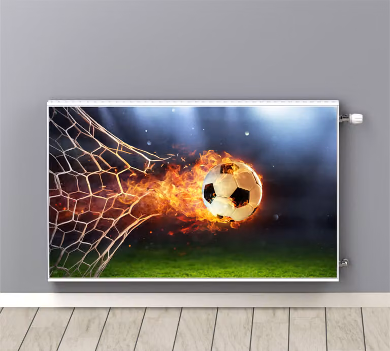 Tappeto magnetico copriradiatore calcio 60x100cm