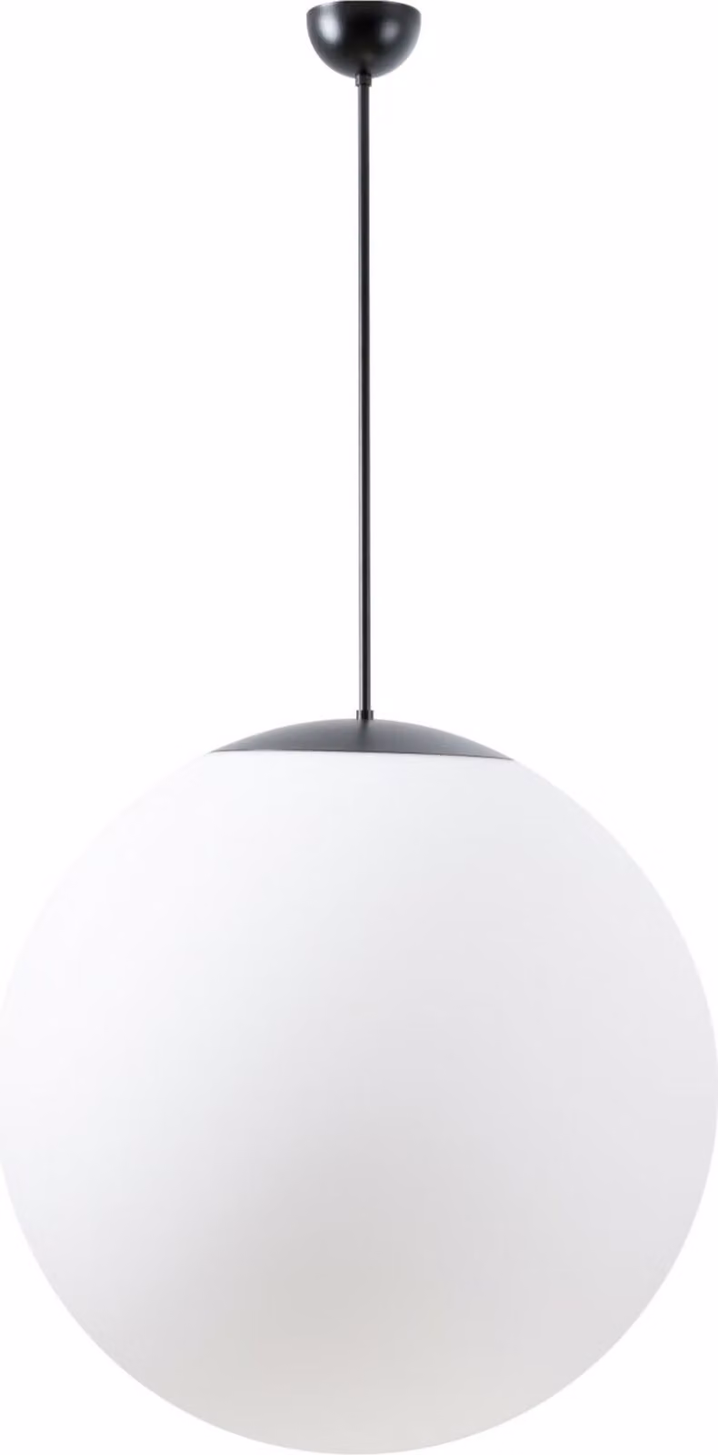 OSMONT ADR61811 ADRIA P5 apparecchio a sospensione in vetro nero/bianco IP40 4000 K 48W LED