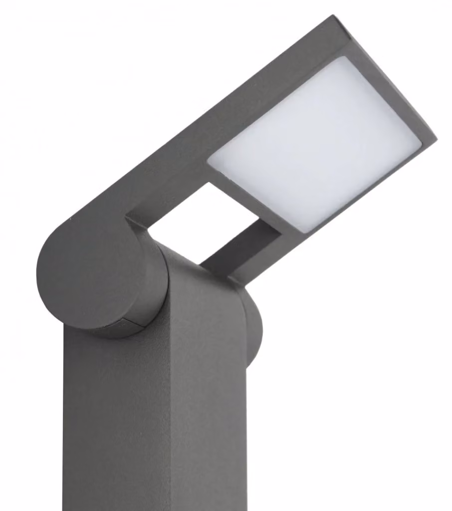 Lampada da giardino orientabile SU-MA LED 10W grigia IP54 Altezza: 100 cm – 2