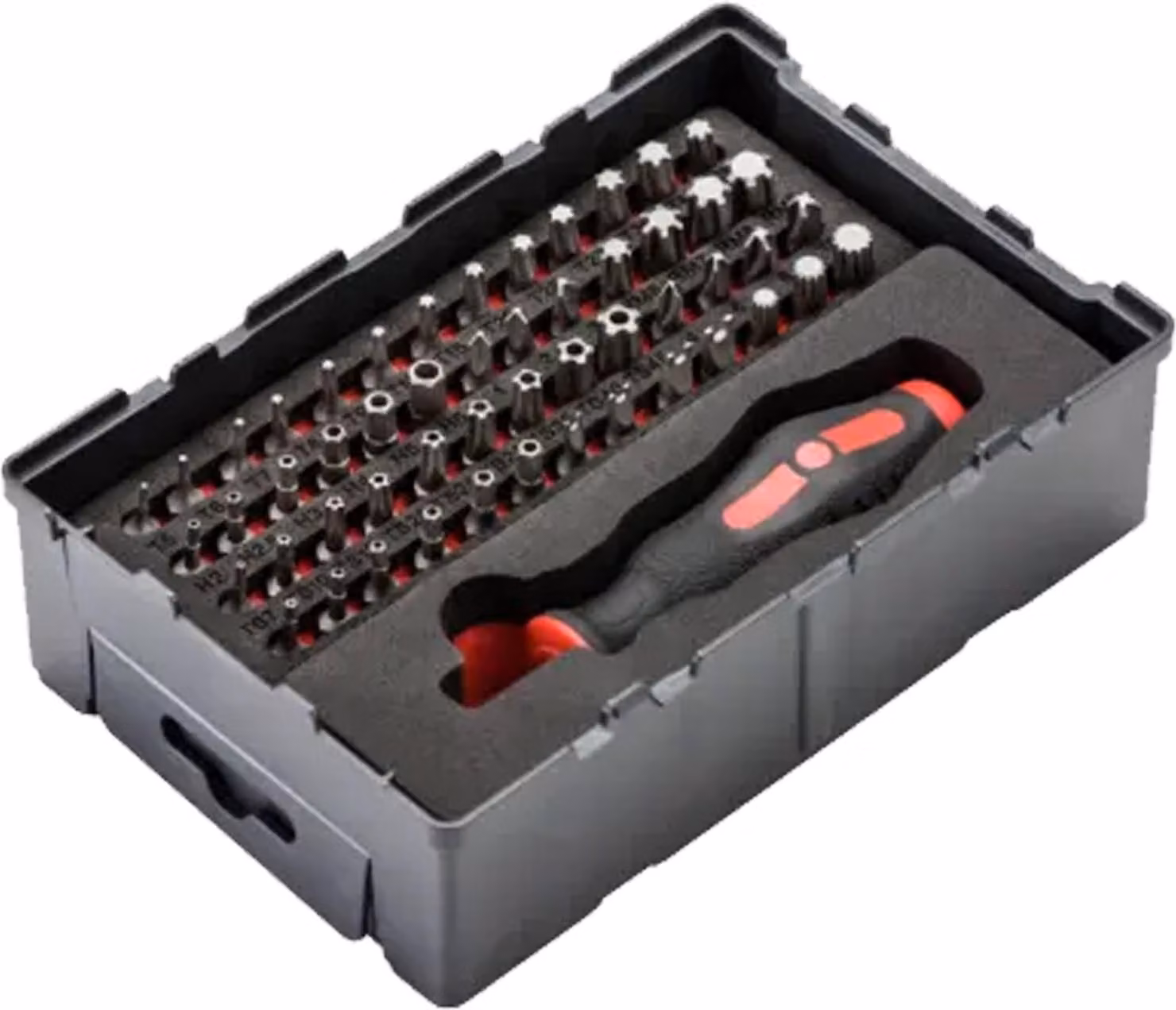 Set di punte per applicazioni speciali Rothenberger da 53 pezzi da 1/4"