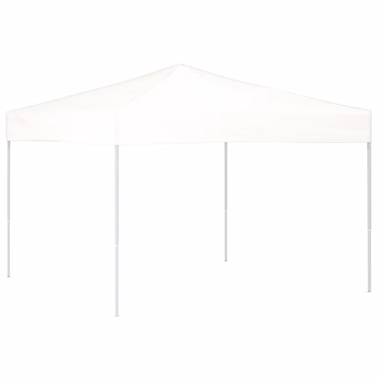 Tenda per Feste Pieghevole Bianca 3x3 m