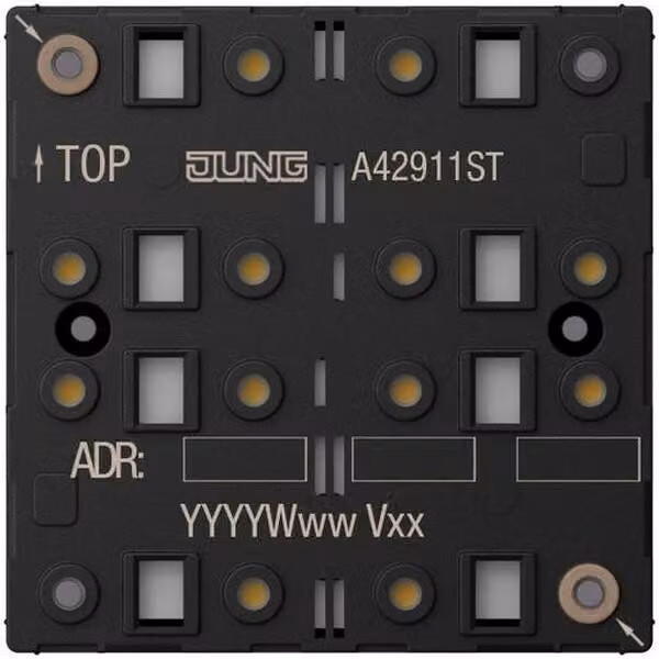 Modulo sensore a tasto Jung KNX, universale, 1 contatto (codice prodotto: A42911ST)