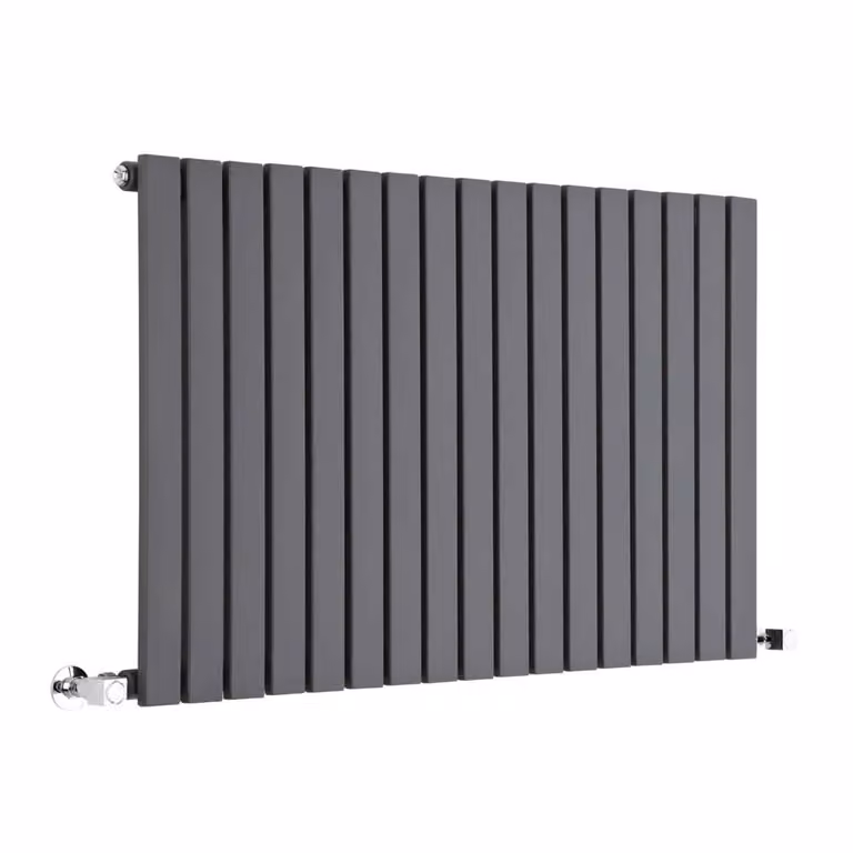 Radiatore di Design Orizzontale Antracite - 635 x 1000mm - 800W - Sloane