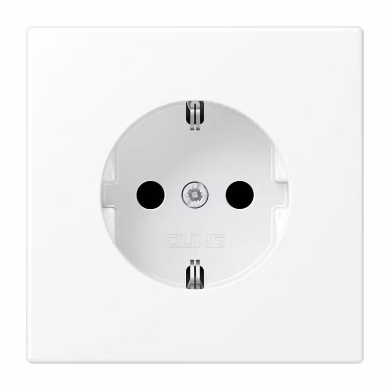 JUNG LS 1520 WWM Presa di corrente tipo F Bianco (LS1520WWM)