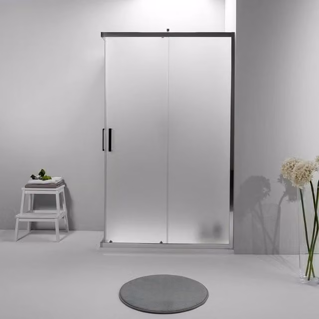 BOX DOCCIA ELITE ANGOLARE 100x120 CM SCORREVOLE OPACO