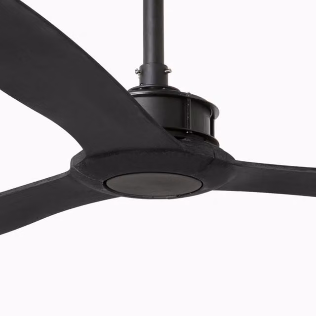 JUST FAN XL, Ventilatore senza Luce, Faro Barcelona Colore Pale: Nero, Corpo: Nero